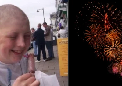 The fireworks display is raising money for a children's cancer ward at Southampton Hospital Picture: JustGiving/Rosie Cook