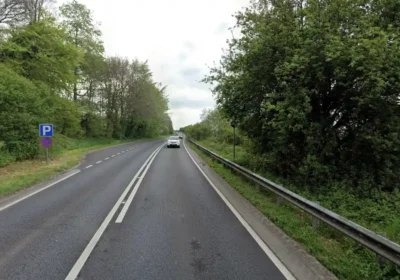 The robbery occurred in a layby on the A303 at Chaddenwick Hill, near Mere. Picture: Google