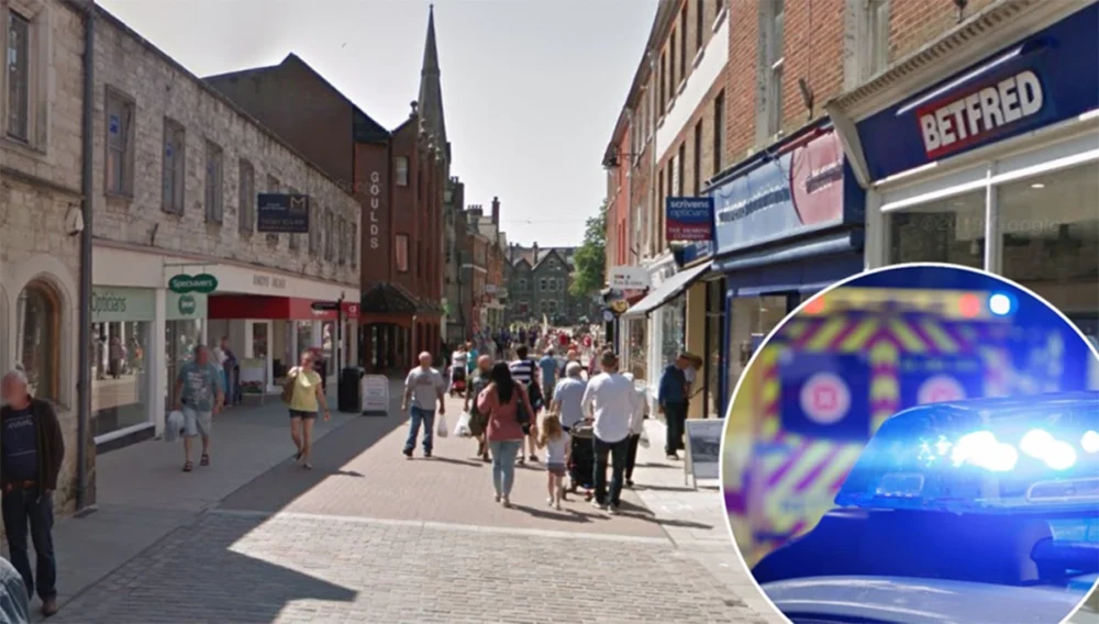 Police said the man was acting suspiciously outside of shops on South Street Picture: Google