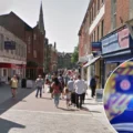 Police said the man was acting suspiciously outside of shops on South Street Picture: Google