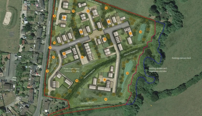 The illustrative layout plan for the site Picture: CliftonEmerydesign