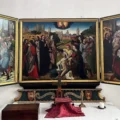 The triptych has sold at auction for £5.7m
