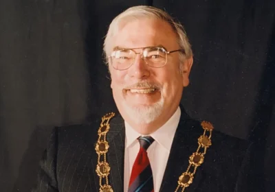 Frank Foster was mayor of Wincanton for three years. Picture: Foster family
