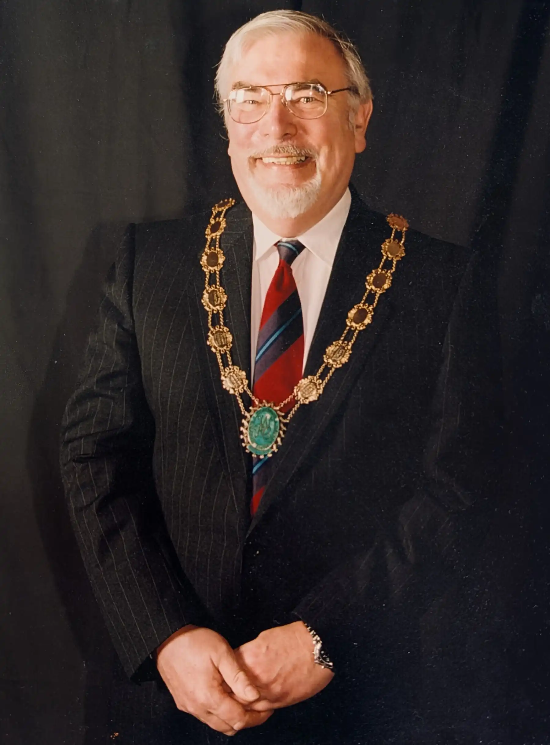Frank Foster was mayor of Wincanton for three years. Picture: Foster family