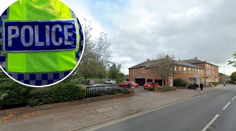 The incident unfolded in a car park in Bridport Road, Dorchester, police said. Picture: Google