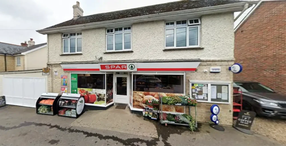 Spar in Marnhull was targeted by thieves on Wednesday morning. Picture: Google