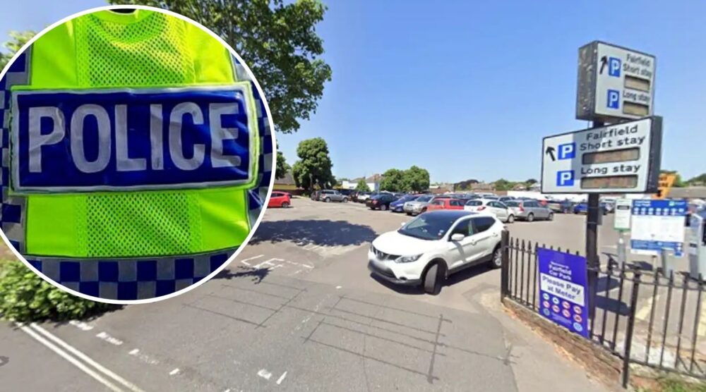 The incident occurred in the Fairfield Car Park, in Dorchester. Picture: Google