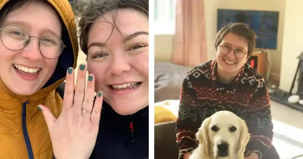 Ella Cook, pictured right, and left with partner Kai Poa-Tams. Pictures: Avon & Somerset Police