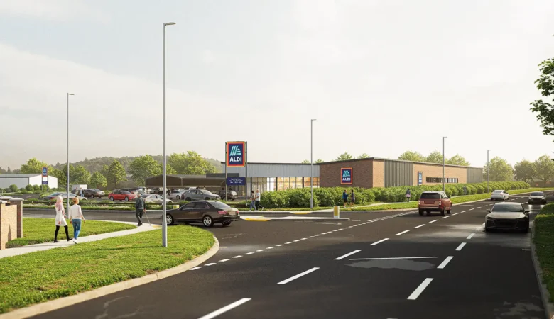 How the new Aldi store in Sturminster Newton could look. Picture: Aldi