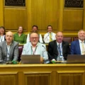 Members of the new-look Dorset Council Cabinet. Picture: Dorset Council