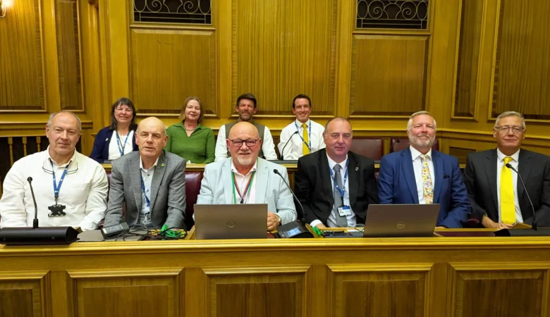 Members of the new-look Dorset Council Cabinet. Picture: Dorset Council
