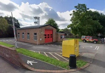 Thieves targeted Maiden Newton Fire Station between Friday and Saturday. Picture: Google