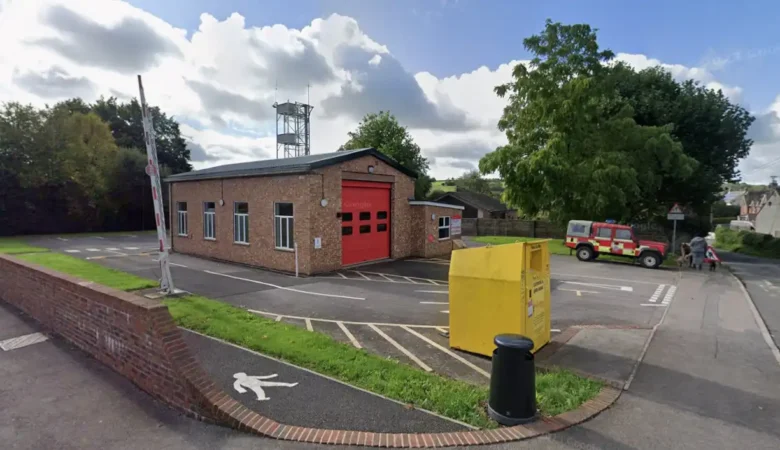 Thieves targeted Maiden Newton Fire Station between Friday and Saturday. Picture: Google