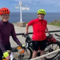 Sally at Land's End