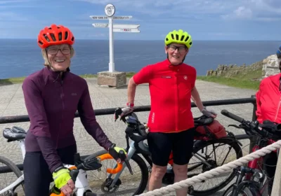Sally at Land's End
