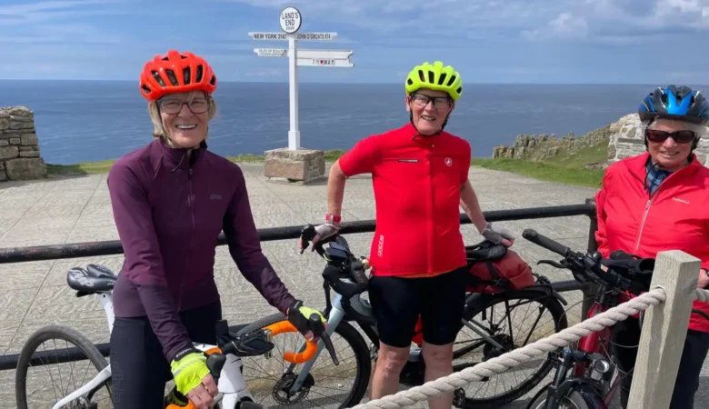Sally at Land's End