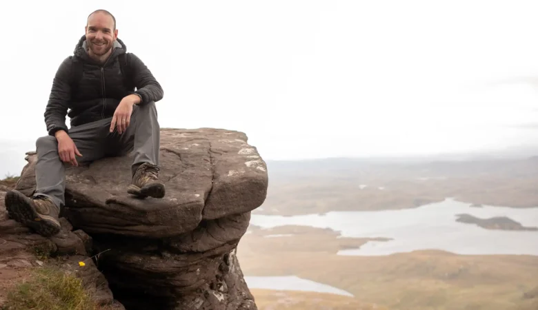 Andrew Wright, head of school at Shillingstone Primary, is swapping the classroom for the mountains