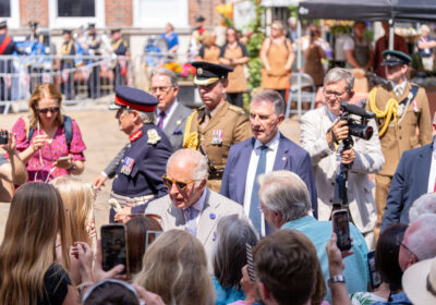 The King and Queen visited Blandford Forum, Dorset, on July 16, 2026. Pictures by the Dorset Photographer