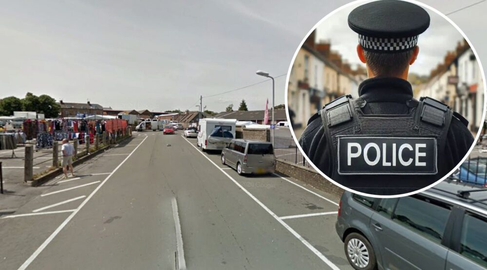 The incident unfolded in the Fairfield Road car park, Dorchester. Picture: Google