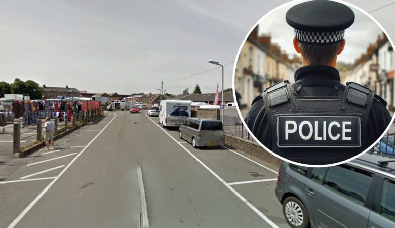The incident unfolded in the Fairfield Road car park, Dorchester. Picture: Google