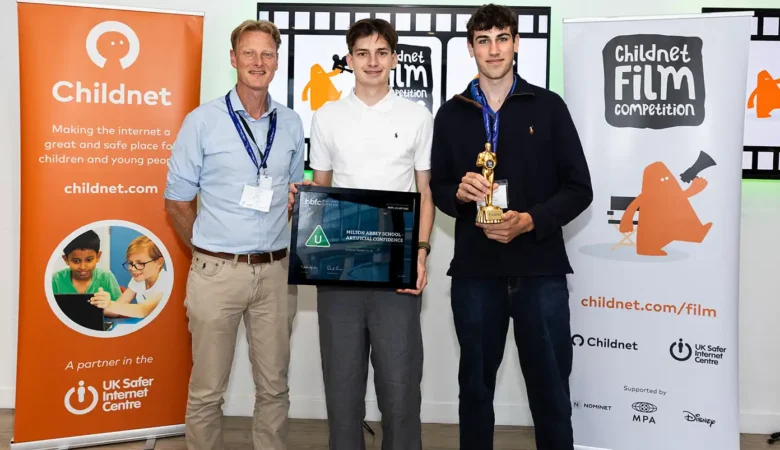 The Milton Abbey film was praised by judges. Picture: Childnet International