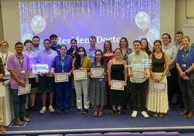 The awards recognised resident doctors at DCH