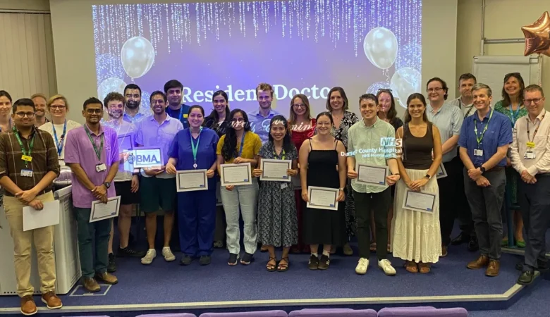 The awards recognised resident doctors at DCH