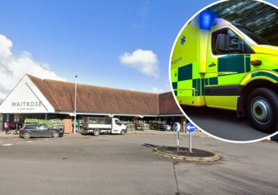 The incident unfolded outside Waitrose in Gillingham, police said. Picture: Google