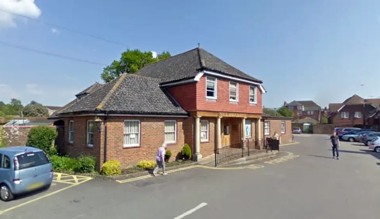 The Blandford Group Practice dispensary phoneline is not available this week. Picture: Google
