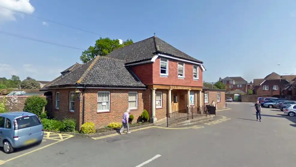 The Blandford Group Practice dispensary phoneline is not available this week. Picture: Google