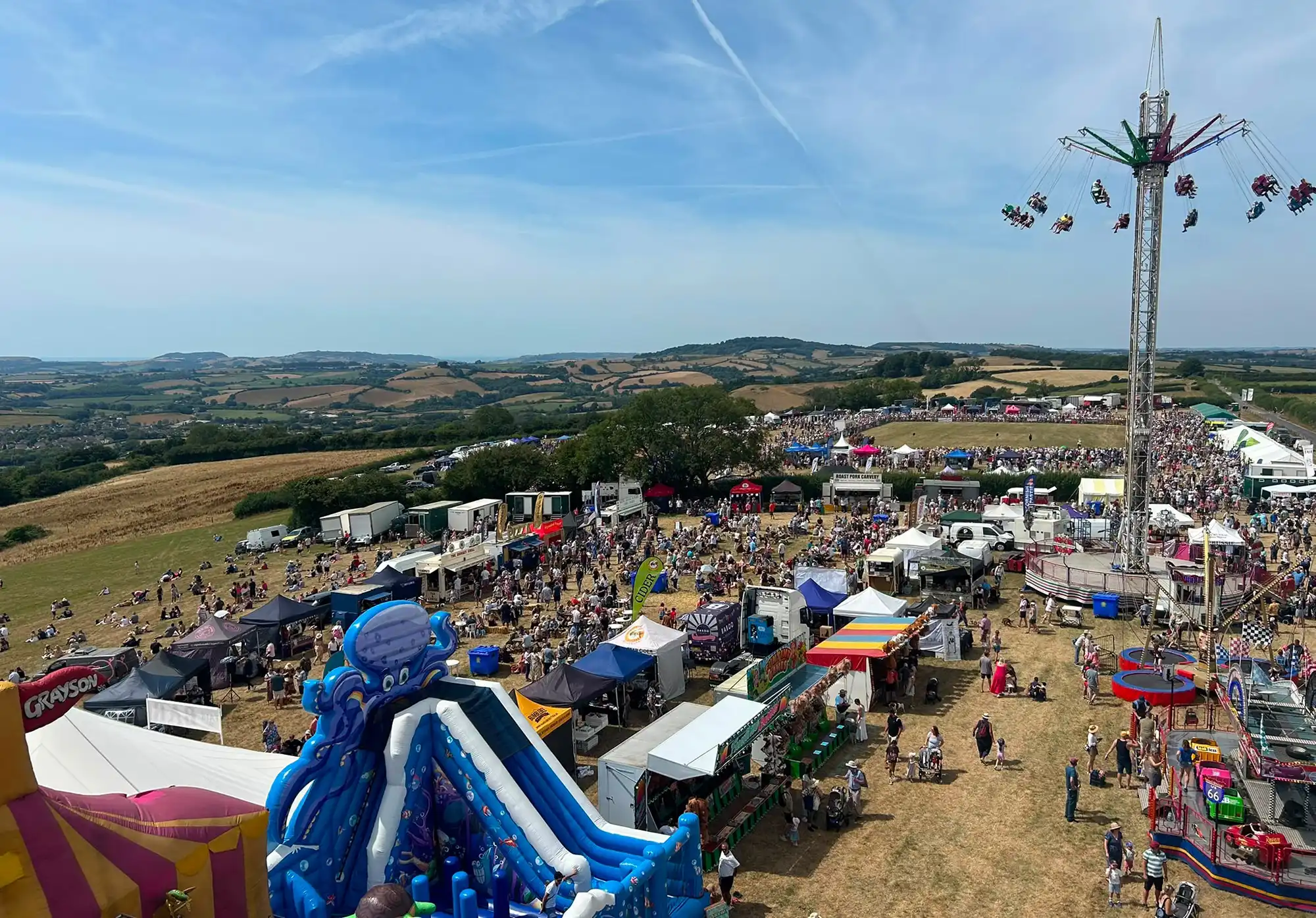 The fair returned after an eight-year break. Picture: Josh & Zach Gale