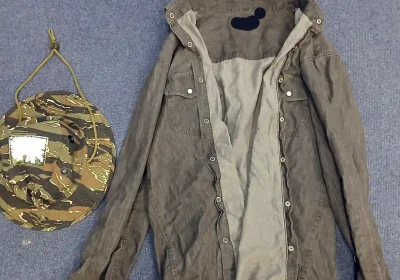 The clothes were found on a picnic bench in Sturminster Newton. Picture: Dorset Police