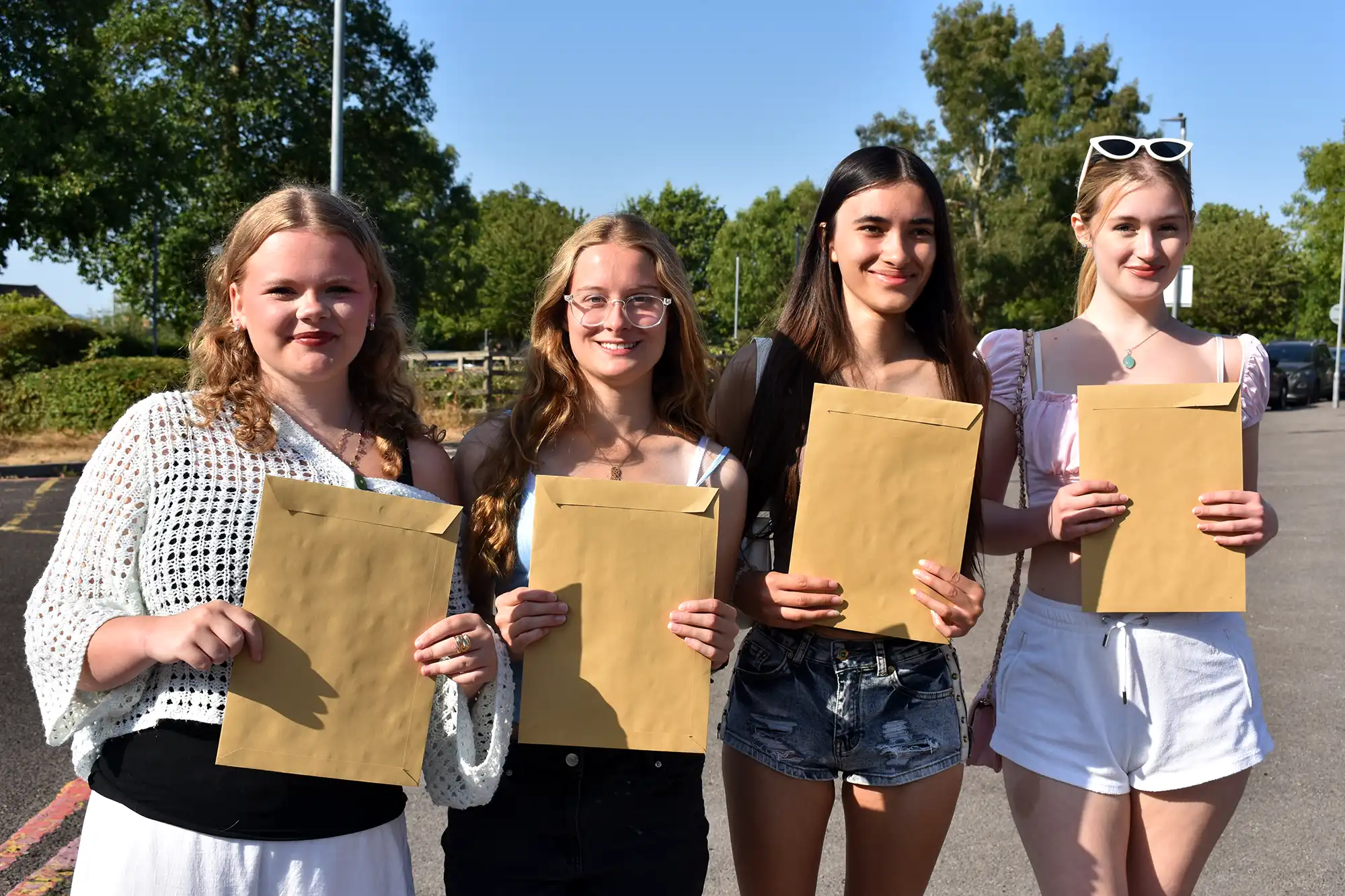 Students from The Gryphon School in Sherborne
