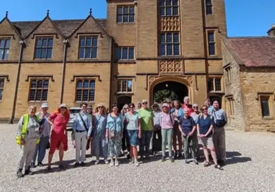 Attendees during a tour of Sherborne School. Picture: Frank Curtis