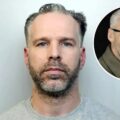 Michael Bretton killed Craig Hurcombe, inset, after becoming obsessed with a woman. Pictures: Avon & Somerset Police