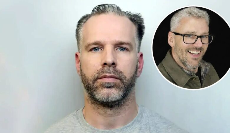 Michael Bretton killed Craig Hurcombe, inset, after becoming obsessed with a woman. Pictures: Avon & Somerset Police