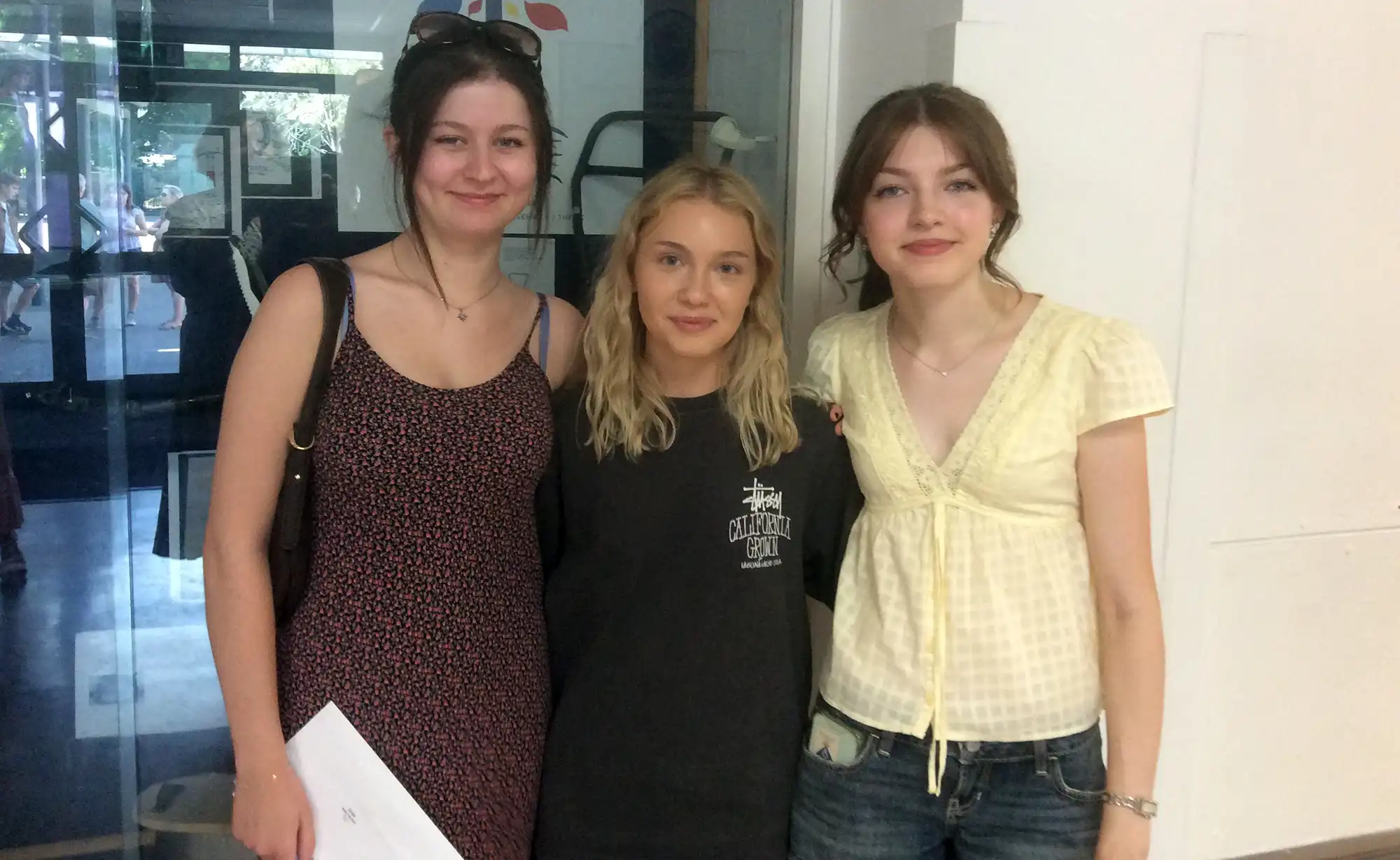 Students from Shaftesbury School
