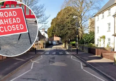 Wessex Water is carrying out work in Station Road, Wincanton, this month. Picture: Google