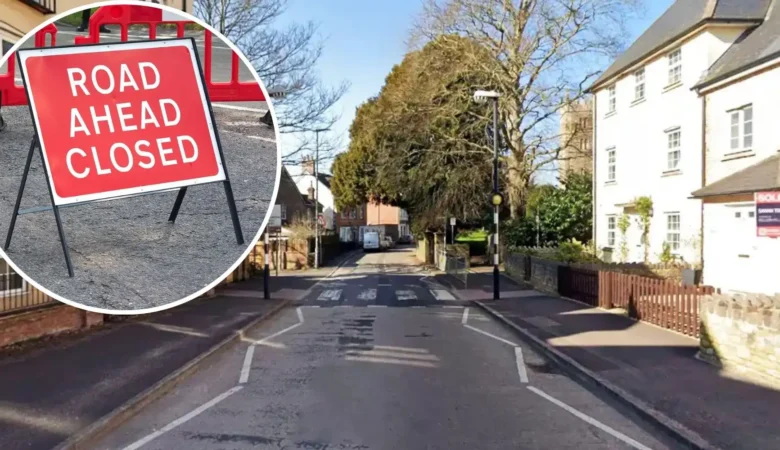 Wessex Water is carrying out work in Station Road, Wincanton, this month. Picture: Google