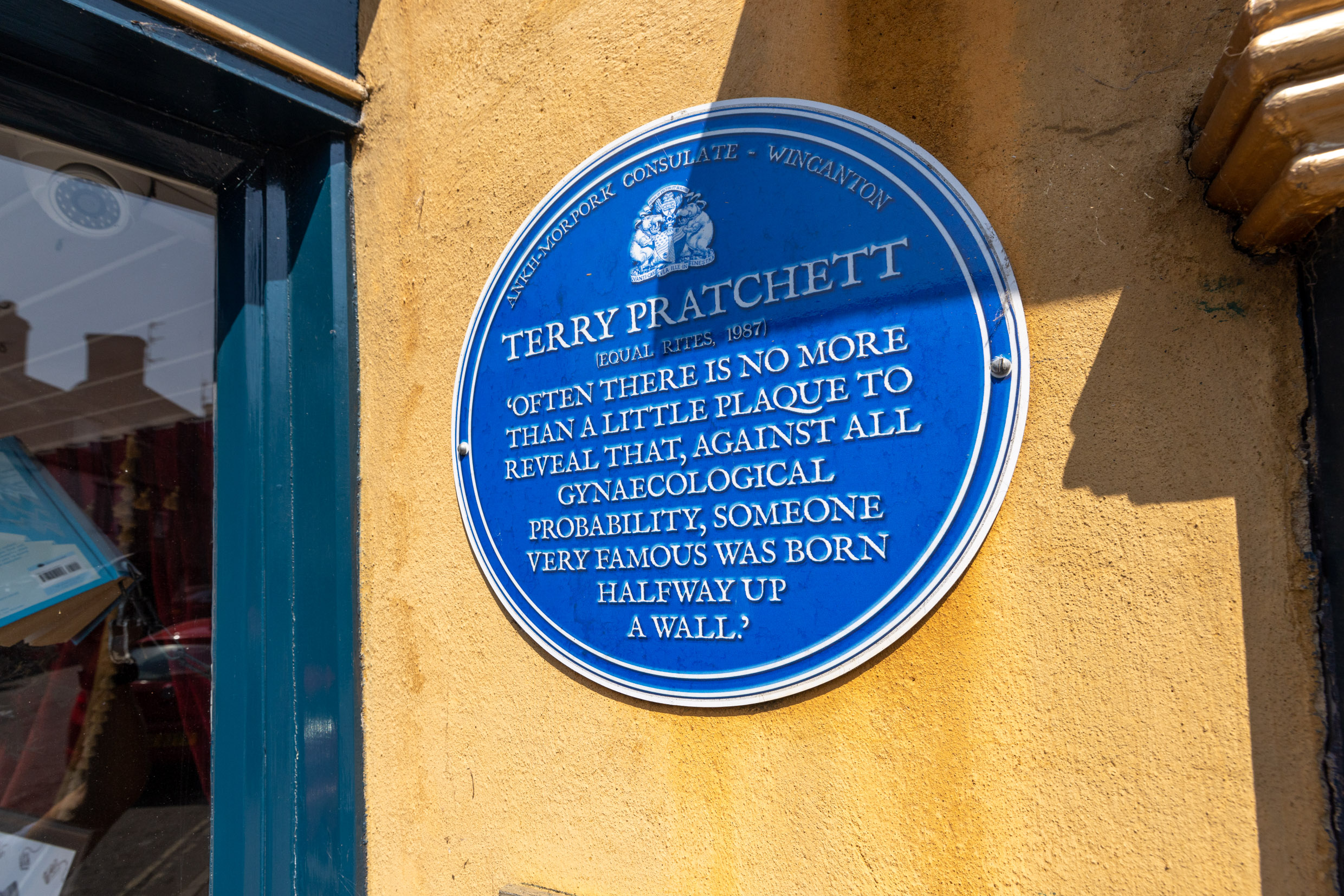 The Discworld Emporium, dedicated to all things Terry Pratchett, was in Wincanton High Street