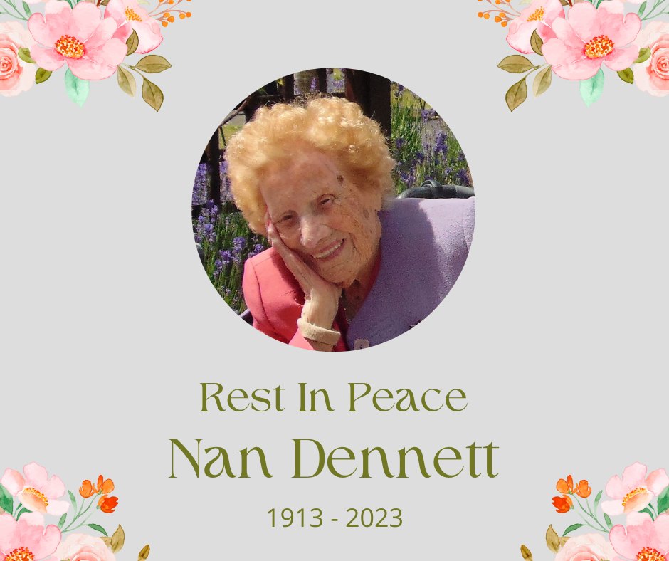 Tributes have been paid to Annie 'Nan' Dennett. Picture: Blandford Town Council