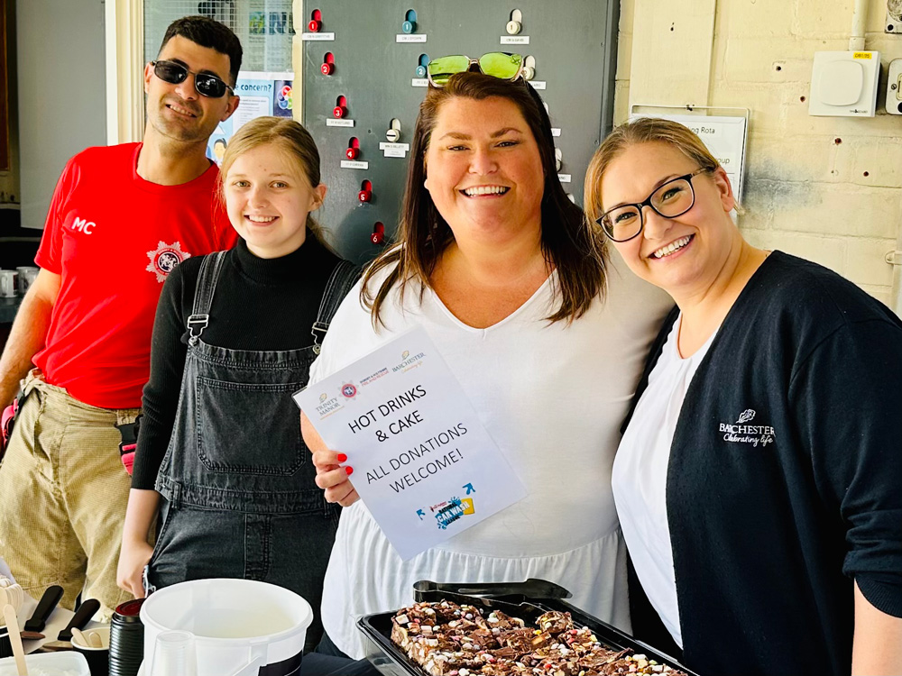 Charity Car wash in Sherborne raises money