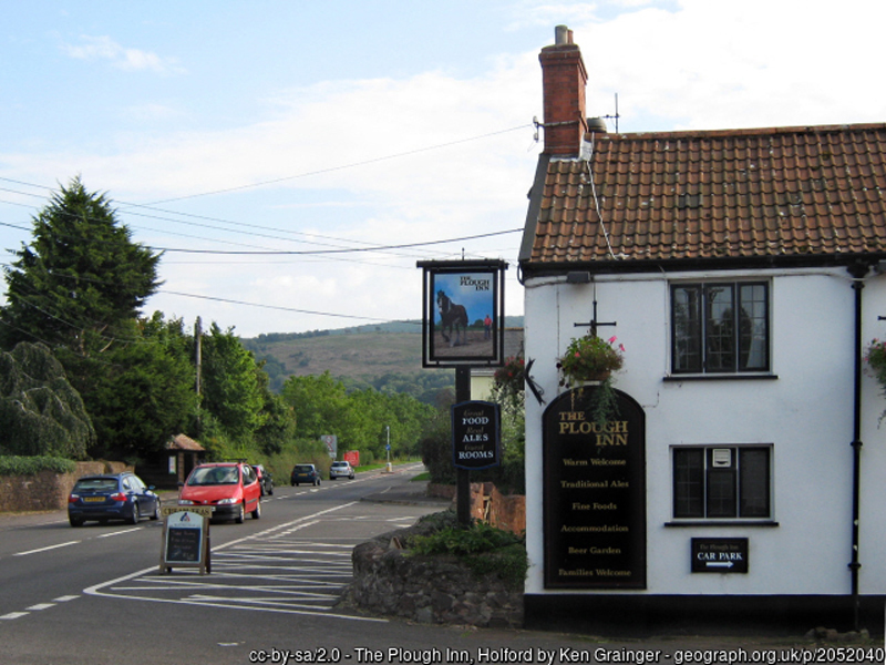 Holford The Plough Inn by Mike Faherty