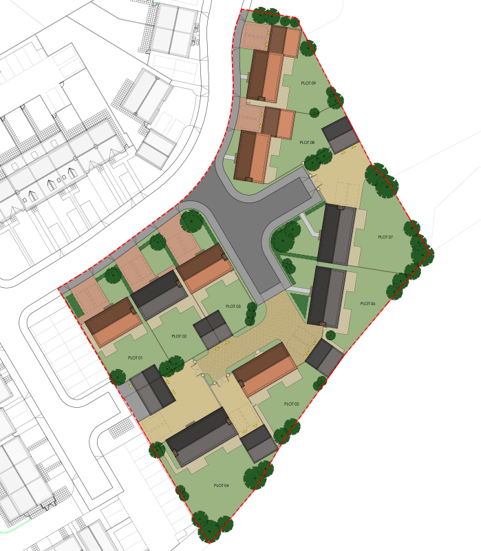 How the site is set to be laid out, according to the application. Picture: BoonBrown/Galion/Somerset Council