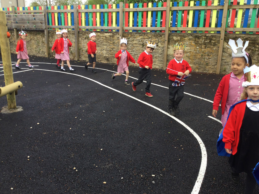 Pupils from Charlton Horethorne Primary enjoyed a cream tea organised by the PTA and parents, and held a design a stamp competition, which was won by Harry, Ottilie and Mangir.