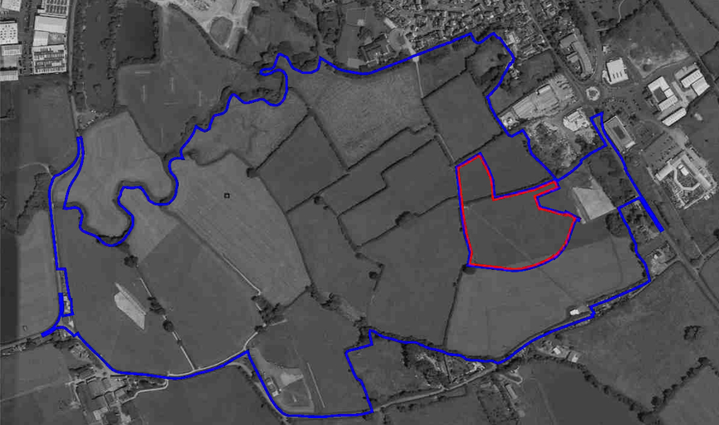 The plot is part of the wider Gillingham Southern Extension plan, approved in September 2021. Picture: Redrow Homes/Dorset Council