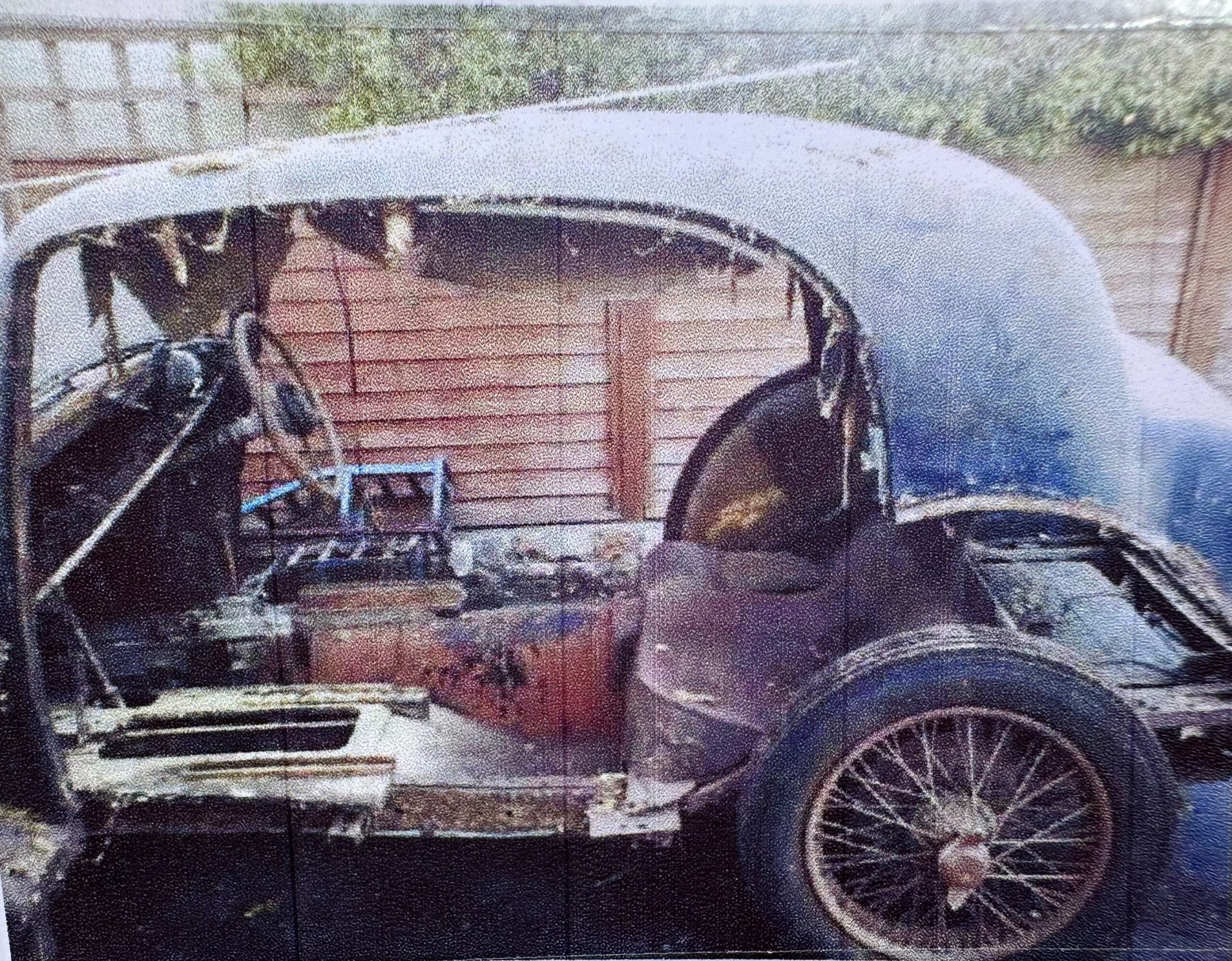 The classic MG VA sat in a garage for 45 years before the start of restoration work