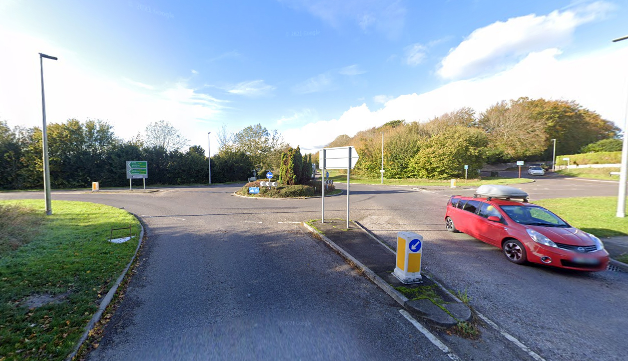 The Max Gate Roundabout also benefited from the scheme. Picture: Google