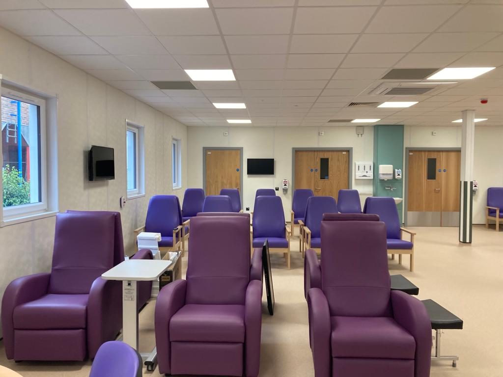 Improved facilities at the new Discharge Lounge