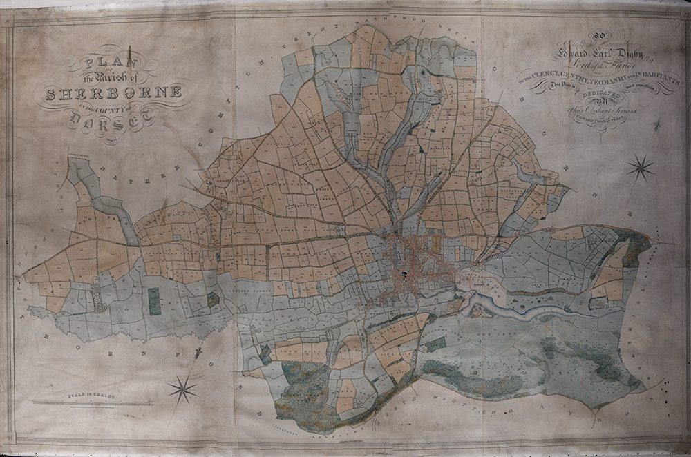 The map was compiled by cartographer Thomas Percy and dated from 1834. Picture: Porter Dodson
